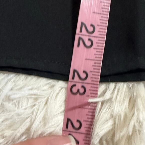 Anonyme Black 3/4 Sleeve Blouse Sz 4 - Picture 8 of 9